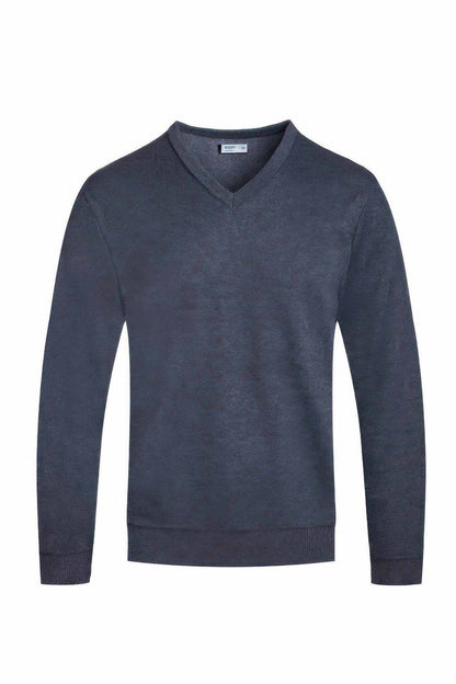 Solid V-neck Sweater - Purcell's Clothing Company