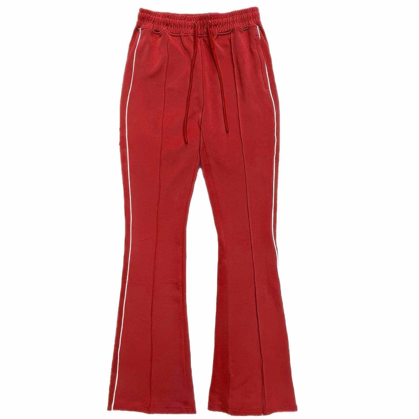 Mens Side Pipe Stacked Flare Pants - Purcell's Clothing Company