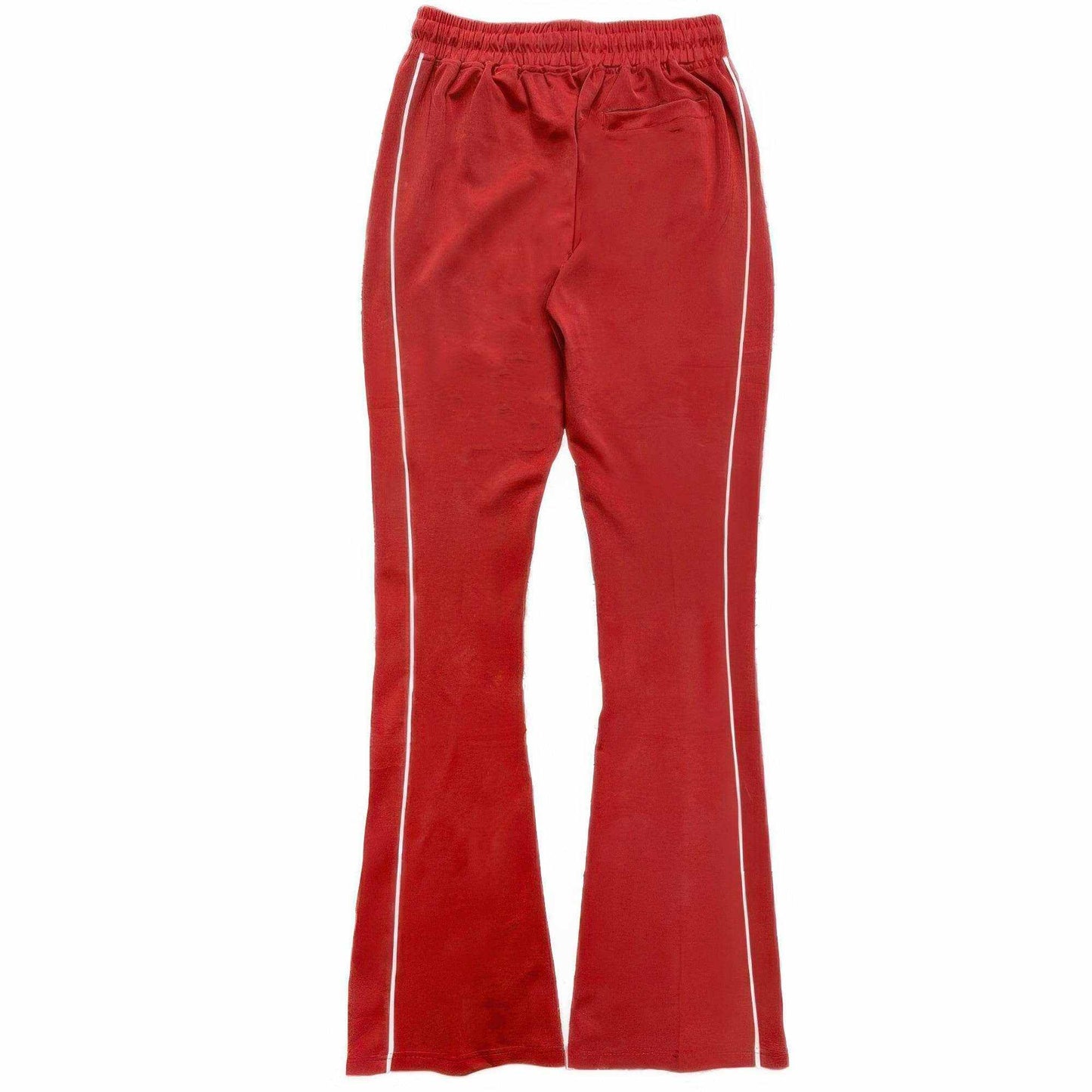 Mens Side Pipe Stacked Flare Pants - Purcell's Clothing Company