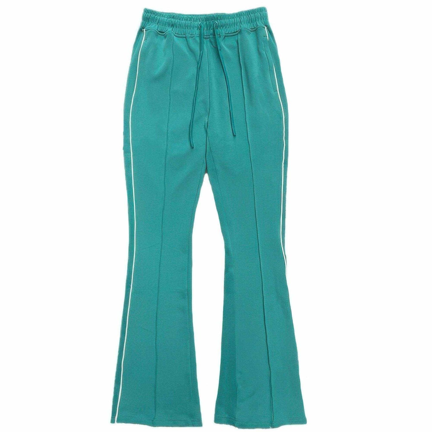 Mens Side Pipe Stacked Flare Pants - Purcell's Clothing Company