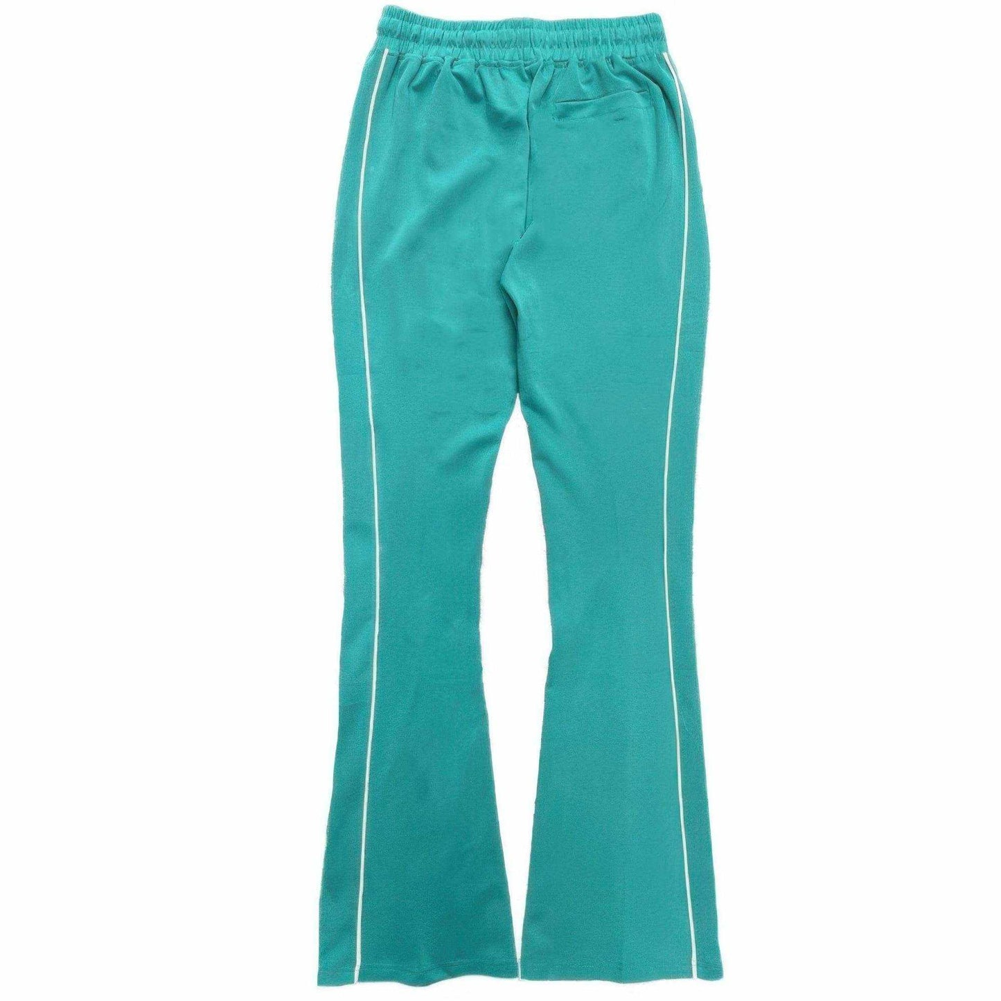 Mens Side Pipe Stacked Flare Pants - Purcell's Clothing Company