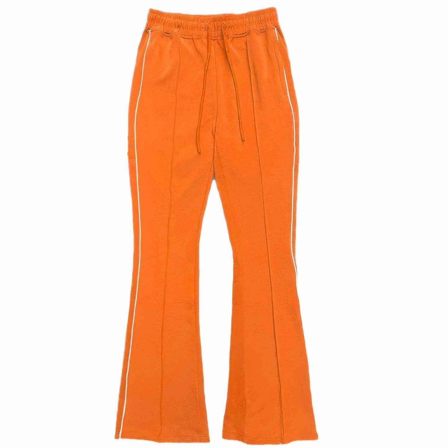 Mens Side Pipe Stacked Flare Pants - Purcell's Clothing Company