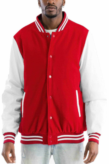 Melton Lettermans Varsity Jacket - Purcell's Clothing Company