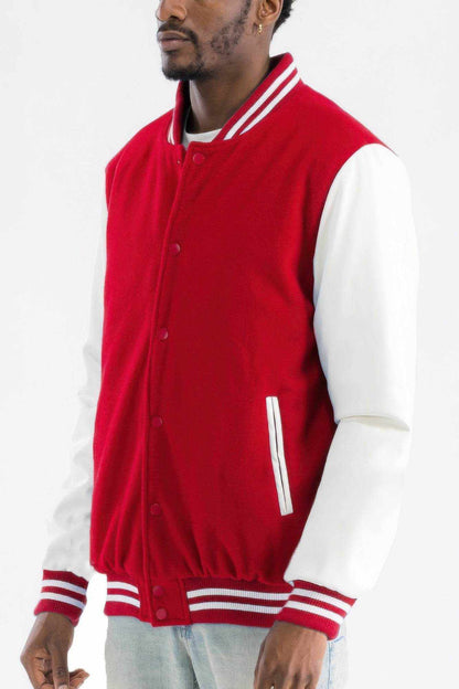Melton Lettermans Varsity Jacket - Purcell's Clothing Company
