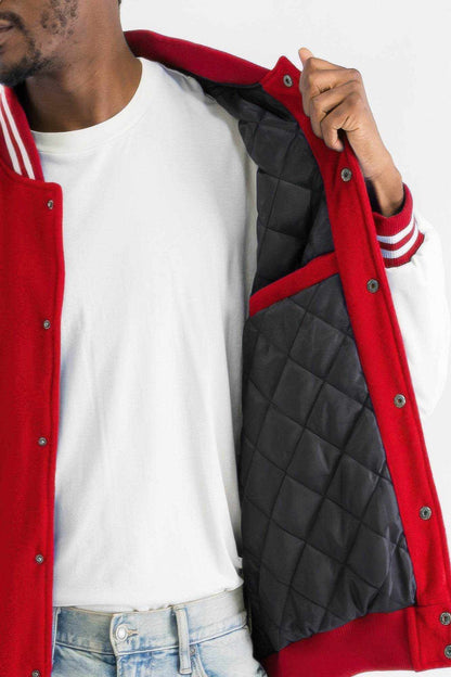 Melton Lettermans Varsity Jacket - Purcell's Clothing Company