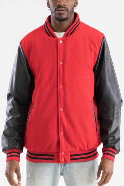 Melton Lettermans Varsity Jacket - Purcell's Clothing Company