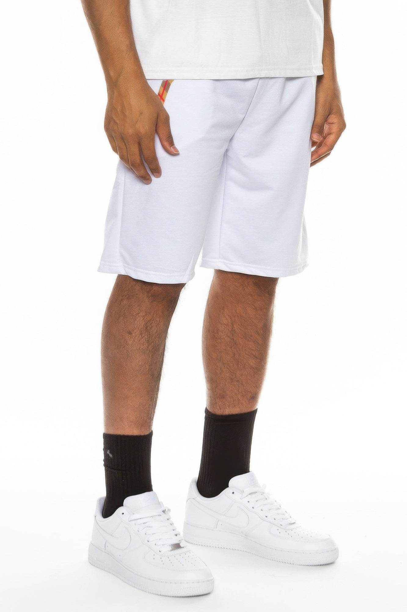Plaid Checkered Band Shorts - Purcell's Clothing Company