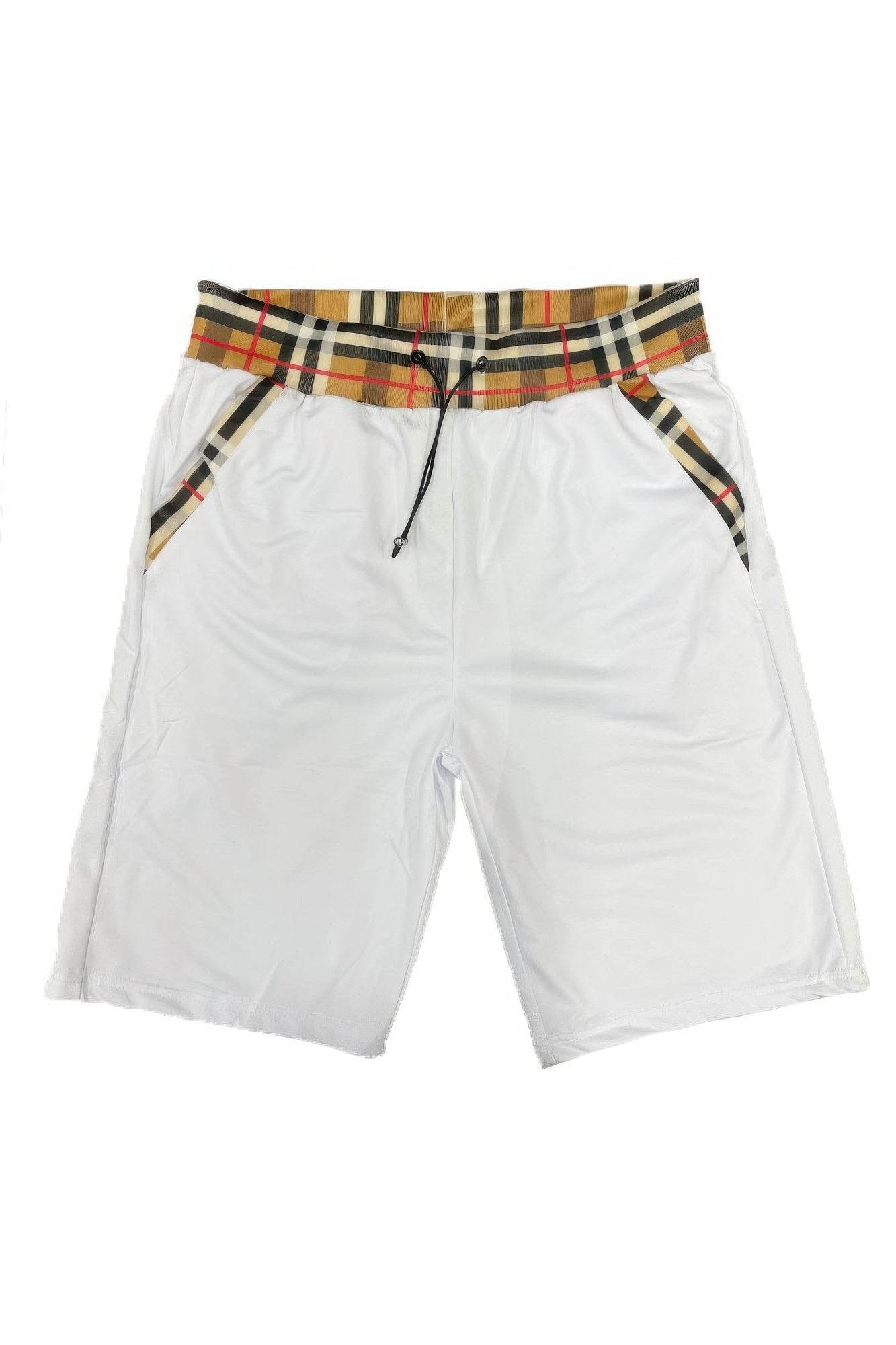 Plaid Checkered Band Shorts - Purcell's Clothing Company