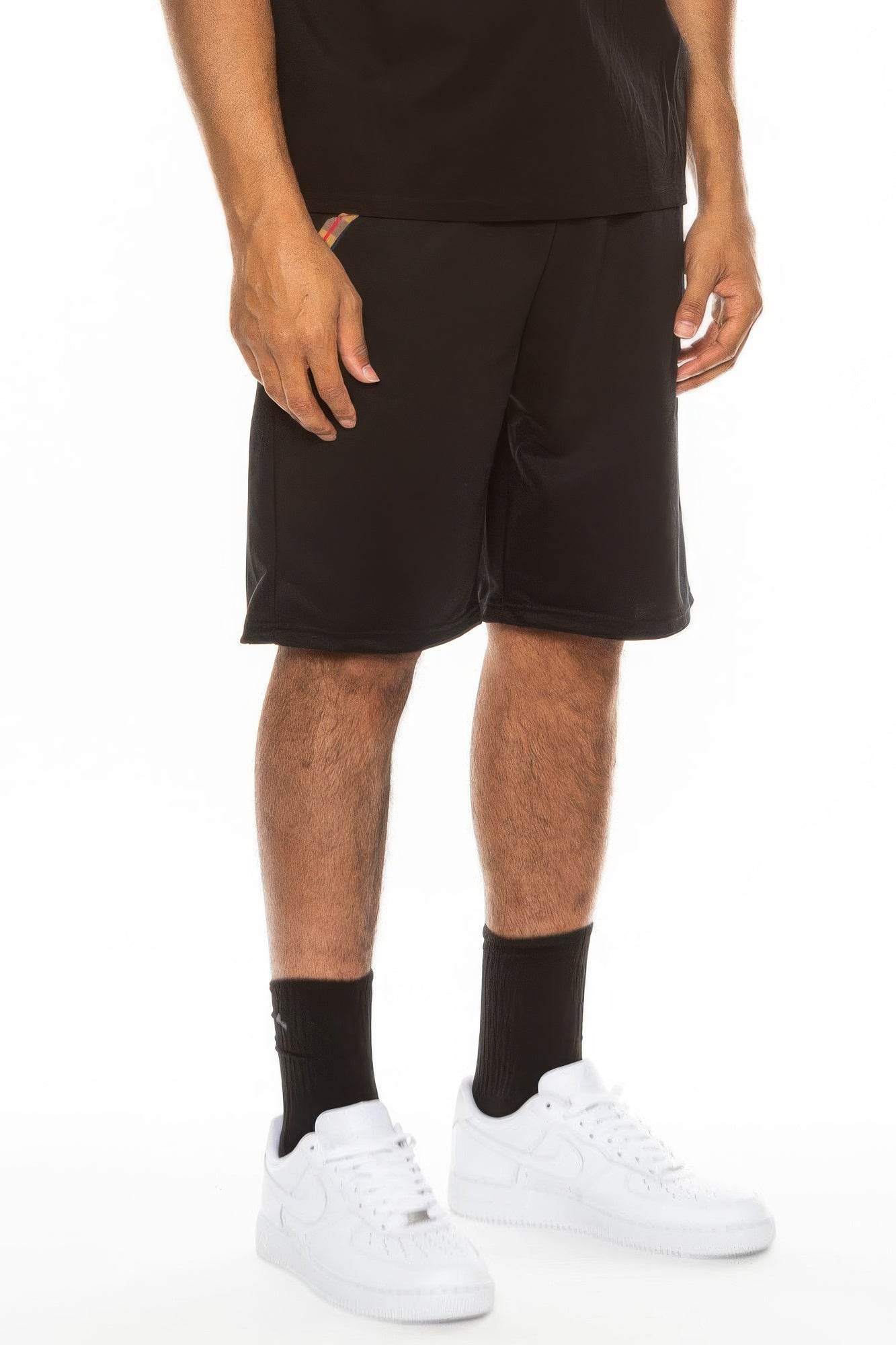 Plaid Checkered Band Shorts - Purcell's Clothing Company