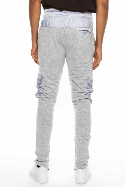 Heathered Cotton Blend Joggers - Purcell's Clothing Company
