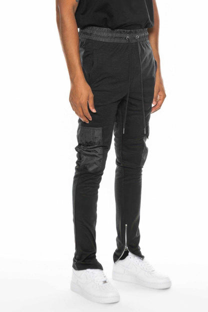 Heathered Cotton Blend Joggers - Purcell's Clothing Company