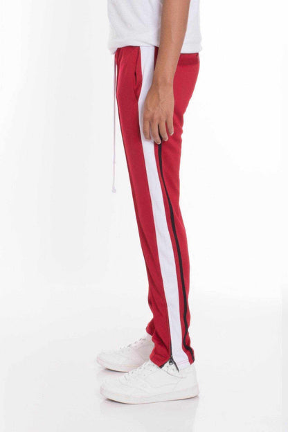 Striped Tricot Tapered Sweatpant Pants - Purcell's Clothing Company