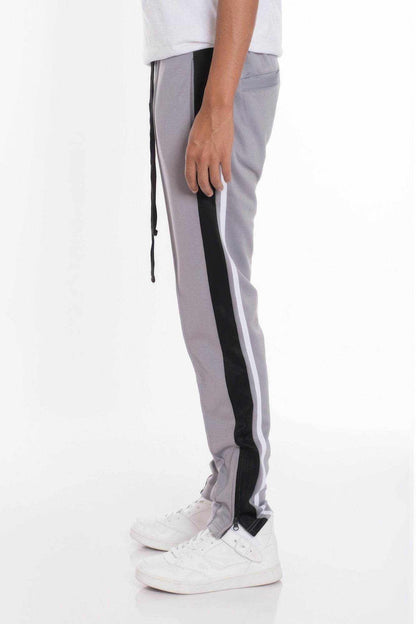 Striped Tricot Tapered Sweatpant Pants - Purcell's Clothing Company