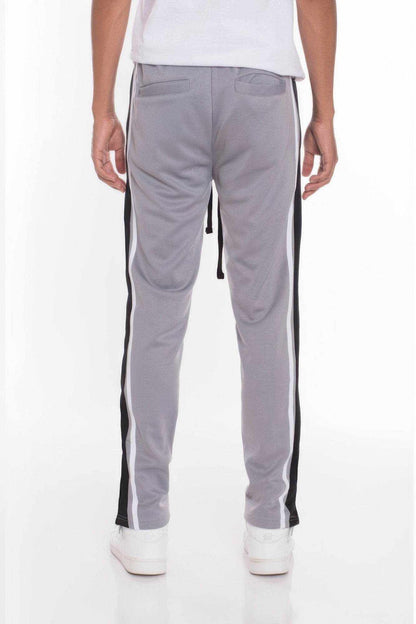 Striped Tricot Tapered Sweatpant Pants - Purcell's Clothing Company