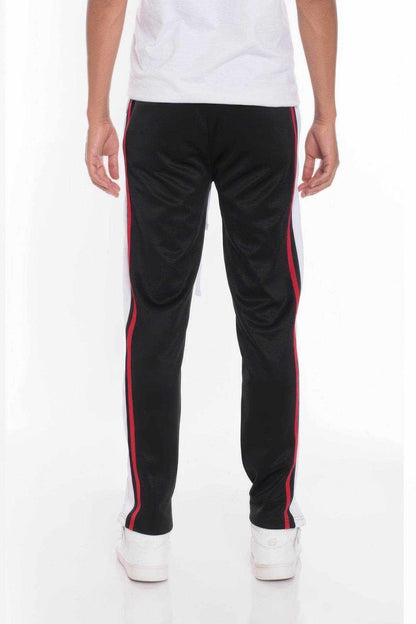Striped Tricot Tapered Sweatpant Pants - Purcell's Clothing Company