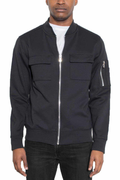 Cotton Zip Up Light Weight Jacket - Purcell's Clothing Company