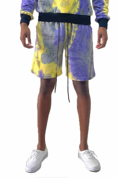 Mens Tye Dye Sweat Shorts - Purcell's Clothing Company