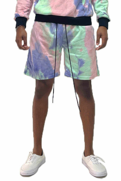 Mens Tye Dye Sweat Shorts - Purcell's Clothing Company