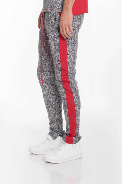 Elephant Print Track Pants - Purcell's Clothing Company