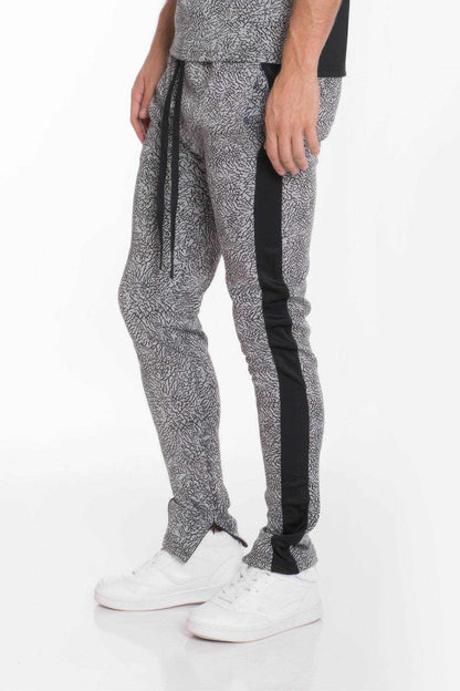 Elephant Print Track Pants - Purcell's Clothing Company
