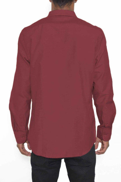 Solid Long Sleeve Button Down - Purcell's Clothing Company