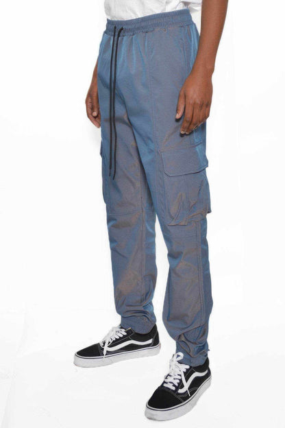 Peacock Iridesceint Jogger Pants - Purcell's Clothing Company