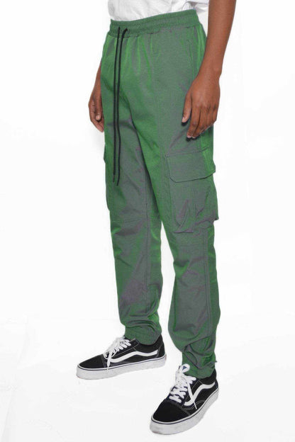 Peacock Iridesceint Jogger Pants - Purcell's Clothing Company