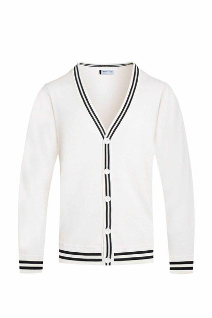 Two Stripe Cardigan - Purcell's Clothing Company