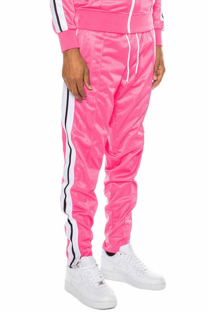 Striped Tape Track Pants - Purcell's Clothing Company