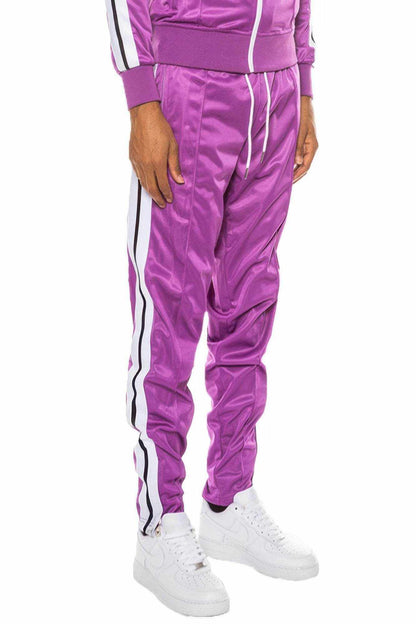 Striped Tape Track Pants - Purcell's Clothing Company