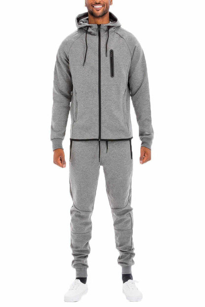 Mens Full Zip Sweat Pant Sweat Set - Purcell's Clothing Company