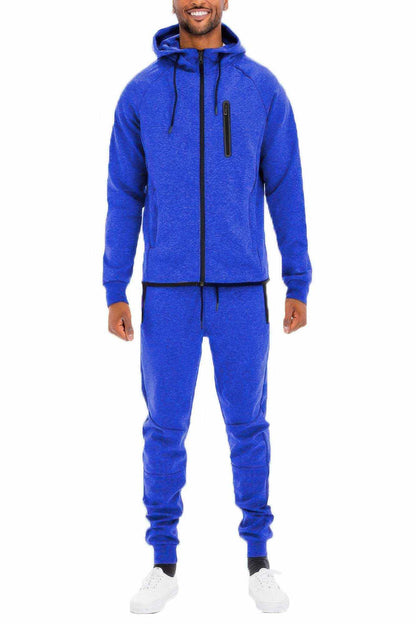 Mens Full Zip Sweat Pant Sweat Set - Purcell's Clothing Company