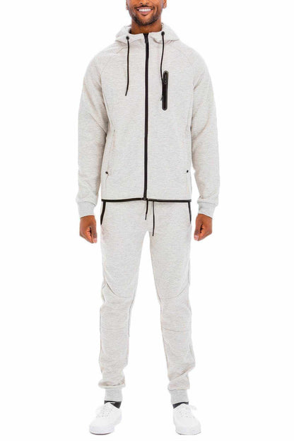 Mens Full Zip Sweat Pant Sweat Set - Purcell's Clothing Company