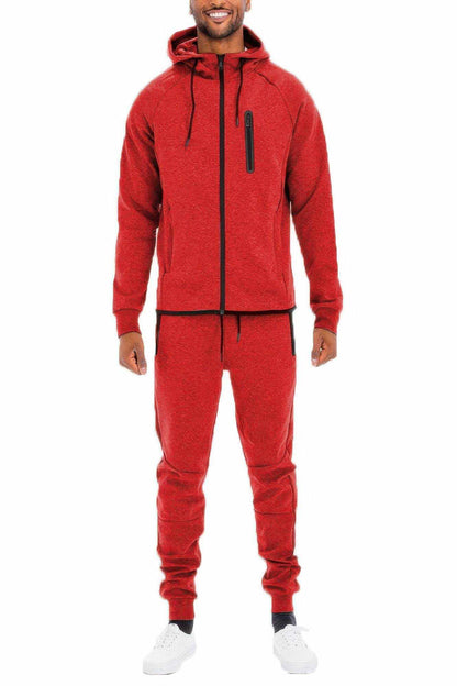 Mens Full Zip Sweat Pant Sweat Set - Purcell's Clothing Company