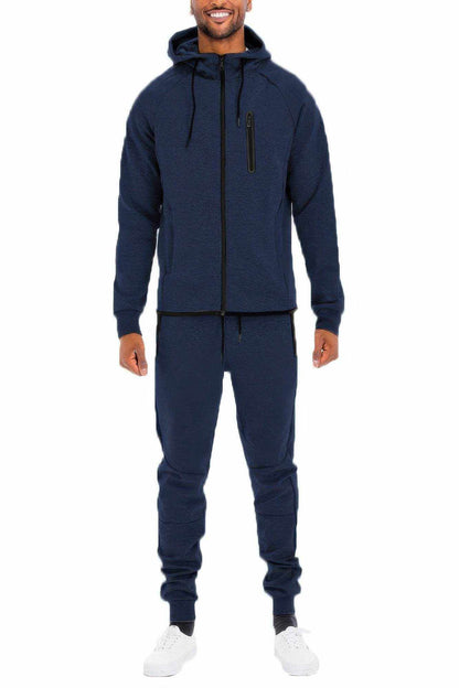 Mens Full Zip Sweat Pant Sweat Set - Purcell's Clothing Company