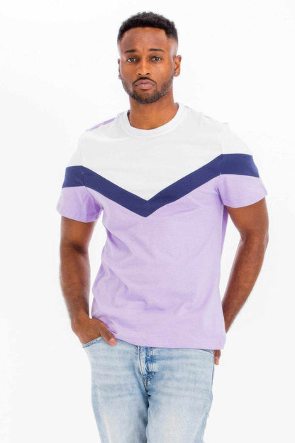 Color Block Tshirt - Purcell's Clothing Company