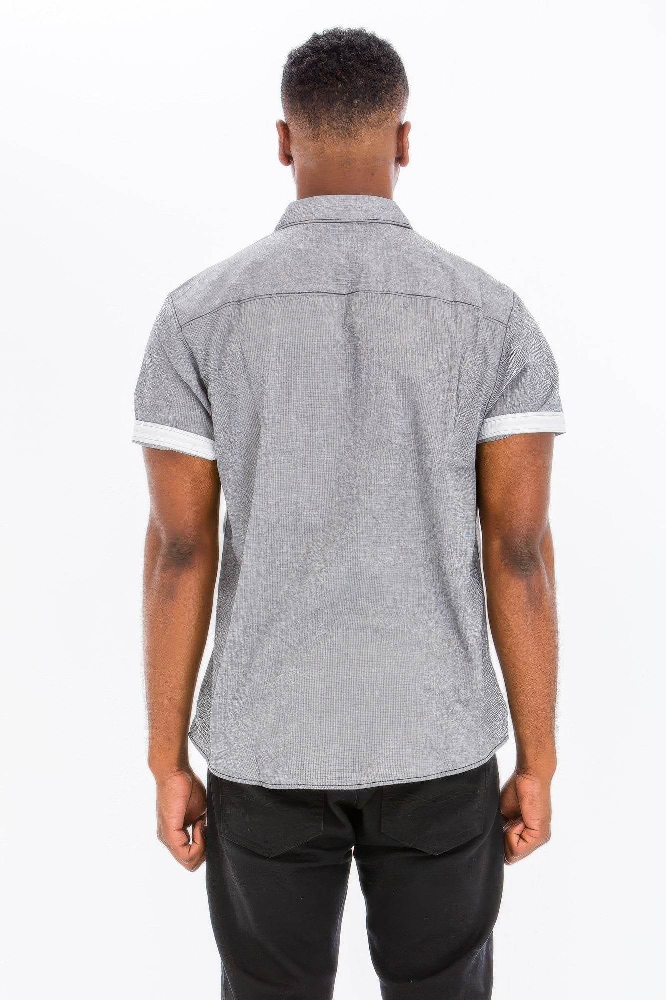 Men's Casual Short Sleeve Solid Shirts - Purcell's Clothing Company
