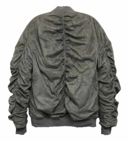 Mirosuede Scrunched Bomber Jacket - Purcell's Clothing Company