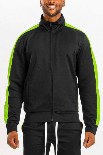 Track Single Stripe Jacket - Purcell's Clothing Company