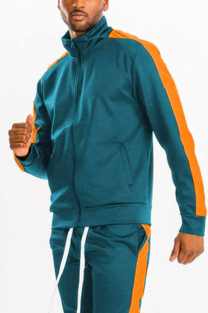 Track Single Stripe Jacket - Purcell's Clothing Company