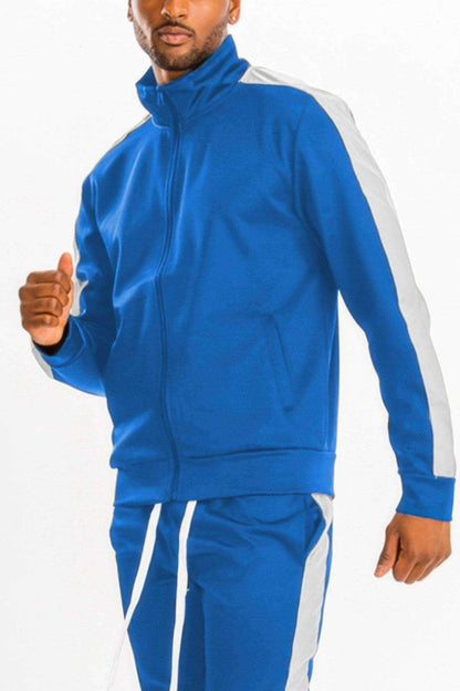 Track Single Stripe Jacket - Purcell's Clothing Company