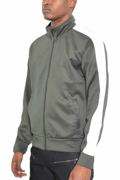 Track Single Stripe Jacket - Purcell's Clothing Company