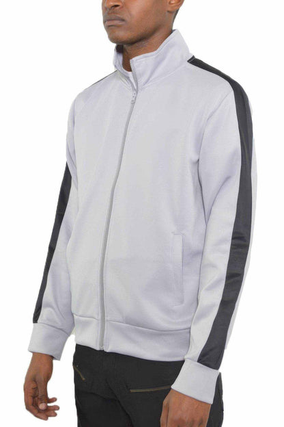 Track Single Stripe Jacket - Purcell's Clothing Company