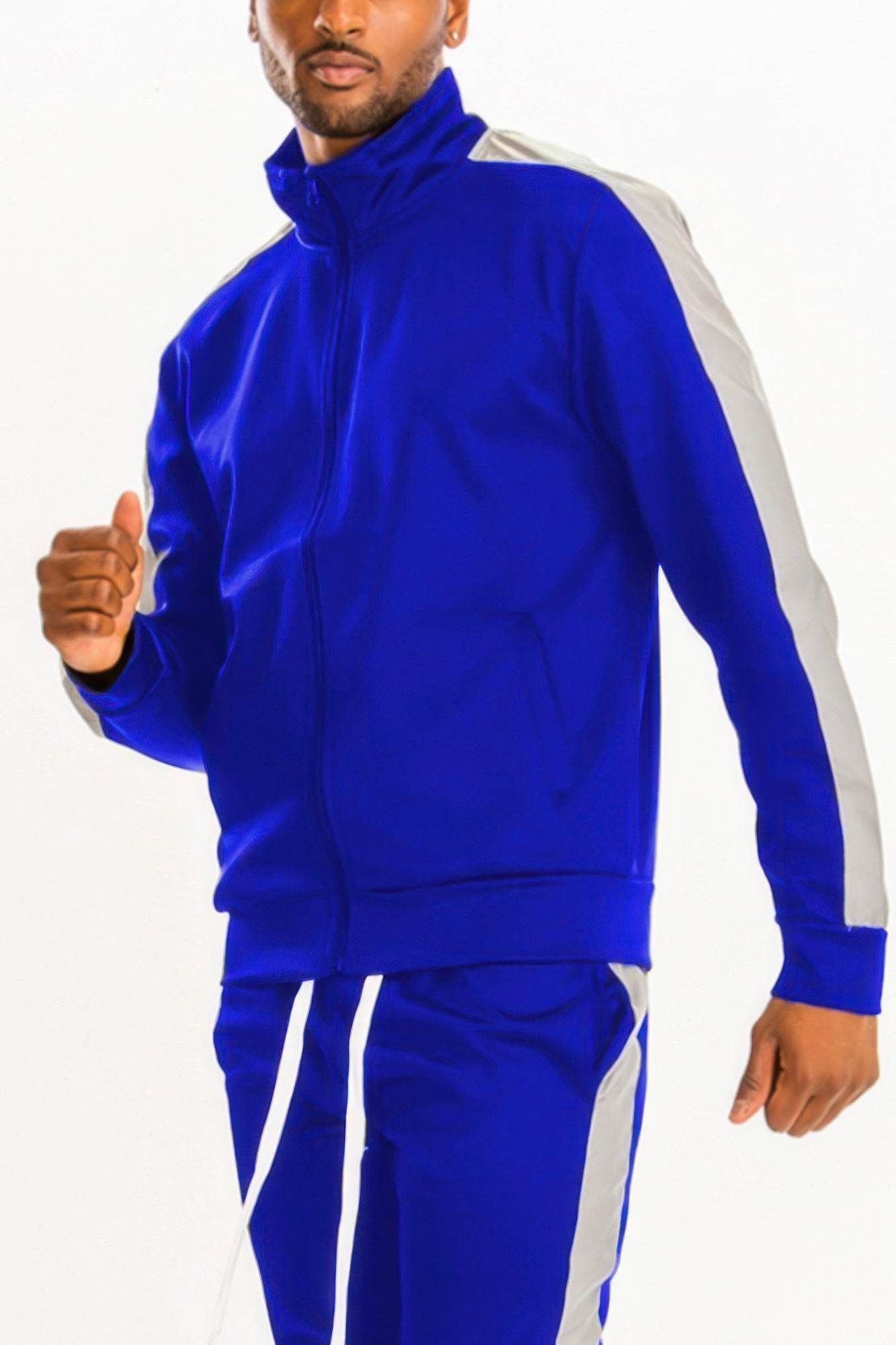 Track Single Stripe Jacket - Purcell's Clothing Company