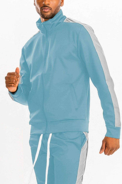 Track Single Stripe Jacket - Purcell's Clothing Company