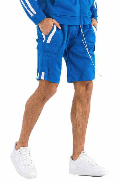 Two Stripe Cargo Pouch Shorts - Purcell's Clothing Company