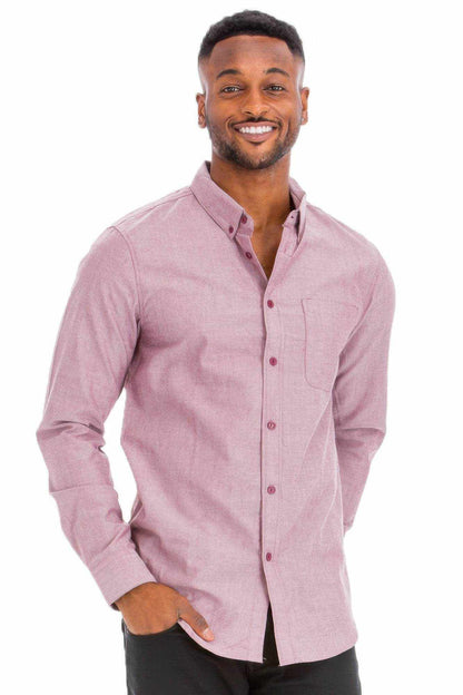 Casual Long Sleeve Pocket Shirt - Purcell's Clothing Company