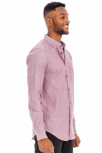 Casual Long Sleeve Pocket Shirt - Purcell's Clothing Company