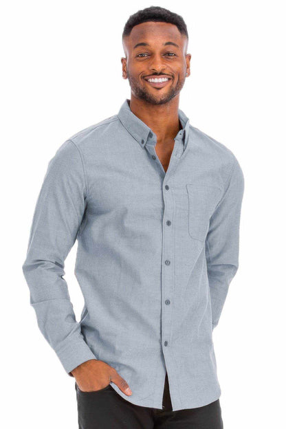 Casual Long Sleeve Pocket Shirt - Purcell's Clothing Company