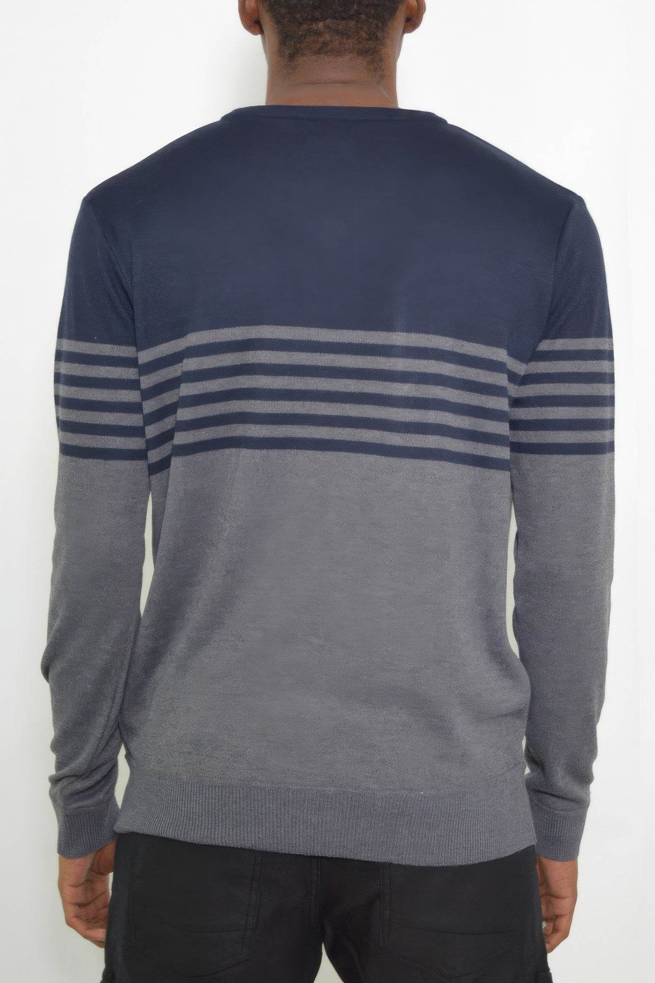 Mens Knit Vneck Pullover Sweater - Purcell's Clothing Company